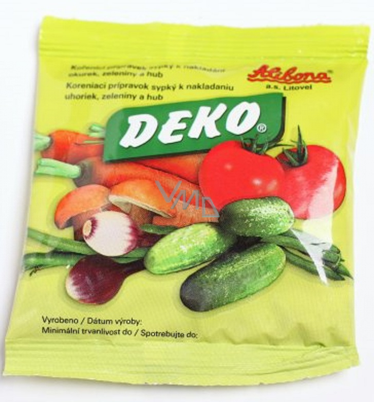 Co obsahuje deko na zavařování?