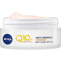 Nivea Q10 Plus C OF15 energizující denní krém proti vráskám, 50 ml