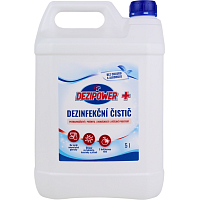 Dezipower dezinfekční čistič s květinovou vůní bez chlóru na tvrdé povrchy, 5 l