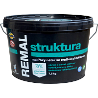 REMAL Struktura malířská barva se zrnitou strukturou, 7,5 kg