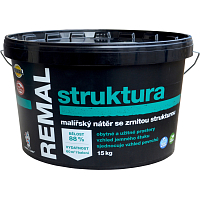 REMAL Struktura malířská barva se zrnitou strukturou, 15 kg