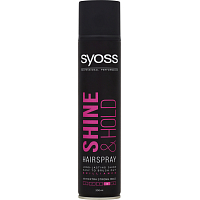 Syoss Shine & Hold, lak na vlasy extra silná fixace 4, 300 ml