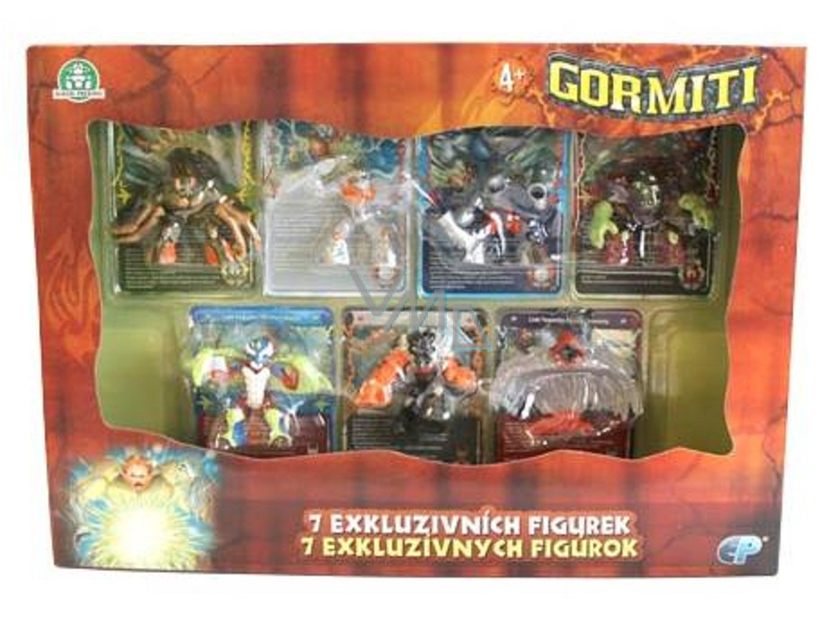 Gormiti Mythos sada s exkluzivnimi figurkami 7 kus r zne druhy doporu eny v k 4 VMD drogerie a parfumerie