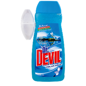 Dr. Devil Polar Aqua Wc gel 400 ml + koš
