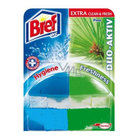 Bref Duo Aktiv Extra Clean & Fresh Borovice WC gel náhradní náplň 60 ml