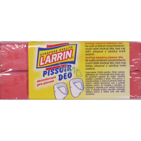 Larrin Pissoir Jahoda Deo pevný váleček do pisoárů 10 kusů 250 g