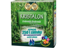 Agro Kristalon Trávník vodorozpustné univerzální hnojivo 0,5 kg pro 250 l zálivky