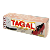 Tagal Bezbarvý samolešticí ochranný krém s aplikátorem na koženou obuv 50 g