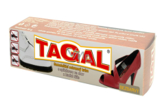 Tagal Bezbarvý samolešticí ochranný krém s aplikátorem na koženou obuv 50 g