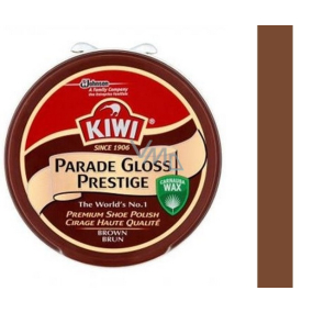 Kiwi Parade Gloss Prestige krém na boty Hnědý 50 ml