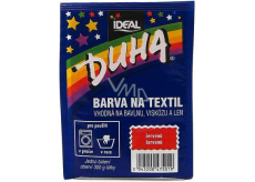 Duha Barva na textil číslo 01 červená 15 g