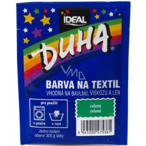 Duha Barva na textil číslo 36 zelená 15 g