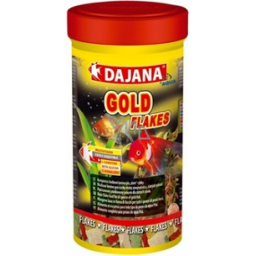 Dajana Gold Flakes kompletní vločkové krmivo pro zlaté rybky 100 ml