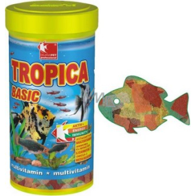Dajana Tropica Basic vločkové krmení pro všechny druhy okrasných rybek 100 ml
