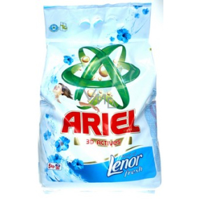 Ariel Lenor Fresh 3D Actives prací prášek 5 kg
