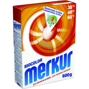 Merkur Biocolor univerzální prací prostředek pro barevné prádlo 600 g