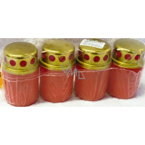 Admint Hřbitovní svíčka s víčkem 4 kusy 40 g