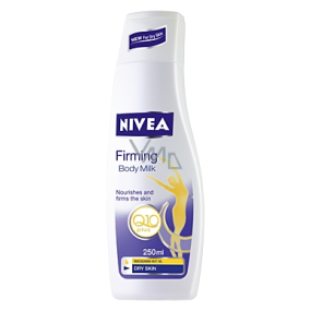 Nivea Q10 Plus výživné zpevňující tělové mléko pro suchou pokožku 250 ml