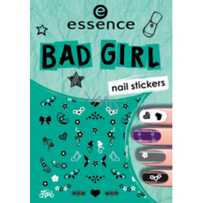 Essence Nail Art Bad Girl nálepky na nehty 02 1 aršík