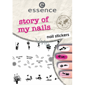 Essence Story Of My Nails nálepky na nehty 06 1 aršík