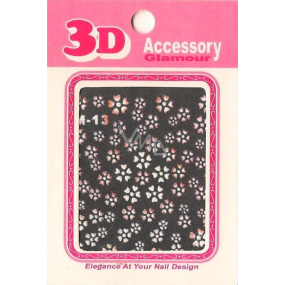 Nail Accessory 3D nálepky na nehty 10100 M-13 1 aršík