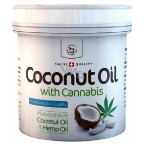 Herbamedicus Kokosový olej s konopím ne tělo i pleť pro suchou až atopickou pokožku 250 ml