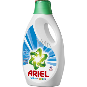 Ariel Whites + Colors Touch of Lenor Fresh tekutý prací gel 40 dávek 2,6 l