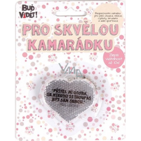 Albi Buď vidět! Odrazka Pro skvělou kamarádku, zlepší viditelnost až 10 x