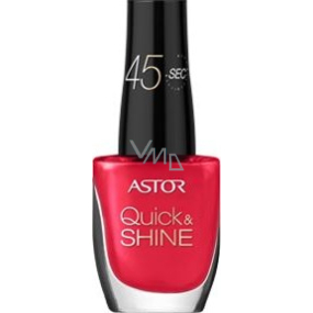 Astor Quick & Shine Nail Polish lak na nehty 611 Raise A Glass 8 ml