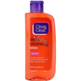 Clean & Clear čisticí pleťová voda pro mastnou pleť 200 ml