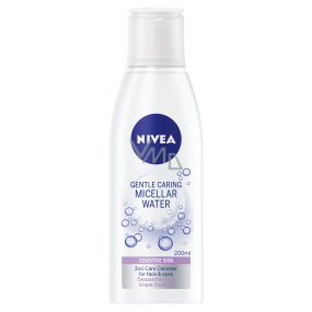 Nivea Gentle Caring zklidňující pečující micelární voda pro citlivou pleť 400 ml