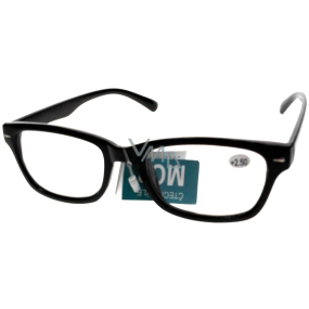 Berkeley Čtecí dioptrické brýle +2,50 plast černé 1 kus MC2079