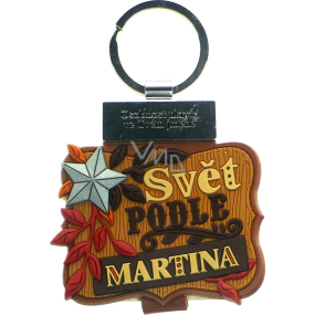 Albi Knížka se jménem na klíče Svět podle Martina 6 x 9,5 cm