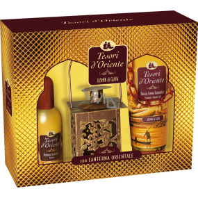 Tesori d Oriente Jasmin di Giava - Jávský jasmín toaletní voda 100 ml + sprchový gel 250 ml + lucerna, pro ženy dárková sada