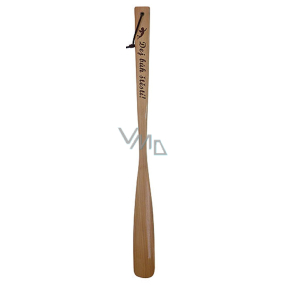 Bohemia Gifts Dřevěná lžíce na boty Dej bůh štěstí! 55cm č.1