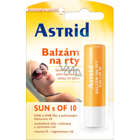 Astrid Sun OF10 balzám na rty 4,8 g