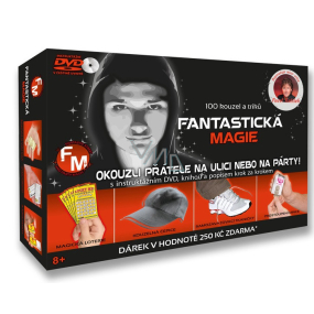 EP Line Fantastická magie kouzelnická sada s instruktážním CD, doporučený věk 8+