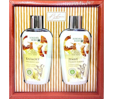 Bohemia Gifts Med a Kozí mléko sprchový gel 250 ml + šampon na vlasy 250 ml, kosmetická sada