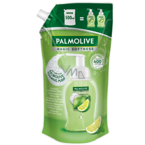Palmolive Magic Softness Lemon & Mint pěnový tekutý přípravek na mytí rukou náhradní náplň 500 ml