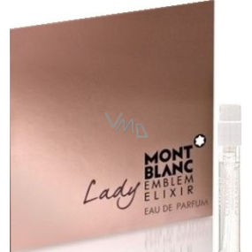 Montblanc Lady Emblem Elixir parfémovaná voda pro ženy 2 ml s rozprašovačem, vialka