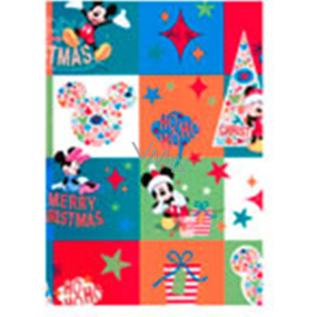 Ditipo Dárkový balicí papír 70 x 200 cm Vánoční Disney Mickey Mouse barevný