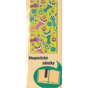 Albi Magnetická záložka do knížky Ztřeštěné kočky 9 x 4,5 cm