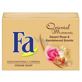 Fa Oriental Moments Desert Rose & Sandalwood Scents toaletní mýdlo 90 g