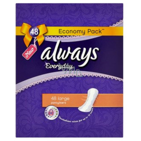 Always Everyday Pantyliners Large intimní vložky 48 kusů