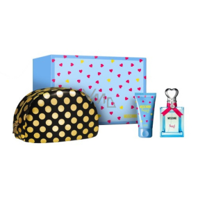 Moschino Funny! toaletní voda pro ženy 50 ml + tělové mléko 50 ml + kosmetická taška, dárková sada