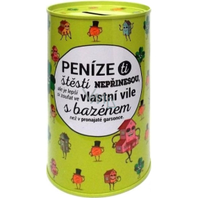Albi Humorná pokladnička Peníze ti štěstí nepřinesou 13 x 8 cm