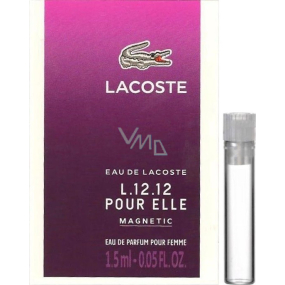 Lacoste Eau de Lacoste L.12.12 Pour Elle Magnetic parfémovaná voda pro ženy 1,5 ml, vialka