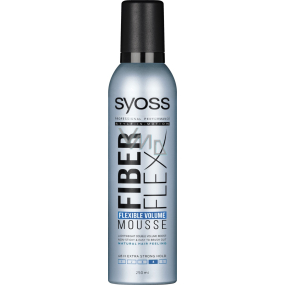 Syoss Fiberflex Volume extra silná fixace pěnové tužidlo 250 ml