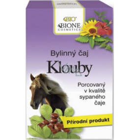 Bione Cosmetics Klouby bylinný čaj XL 20 sáčků po 2 g