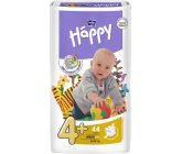 Bella Happy 4+ Maxi Plus 9-20 kg plenkové kalhotky 44 kusů